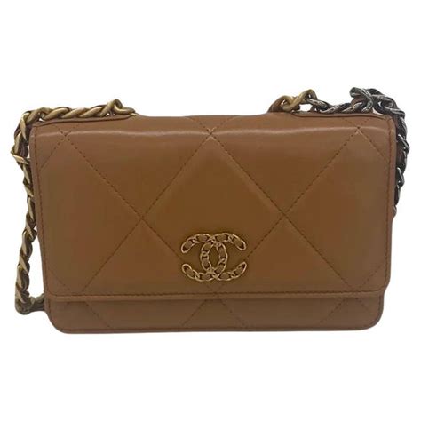 chanel 19 woc caramel|Chanel handbags phone number.